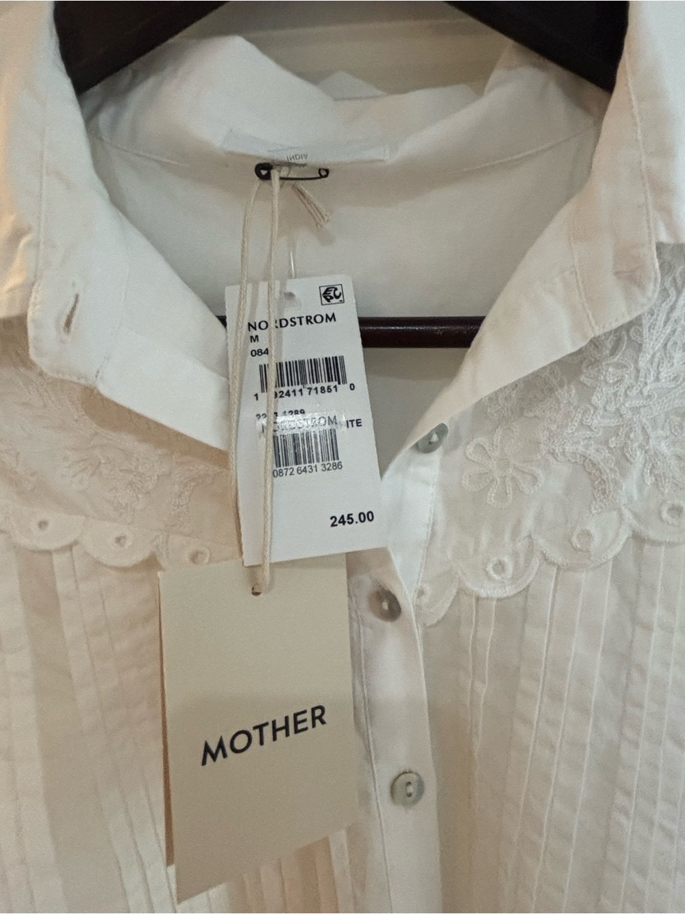 Brand new Mother button up shirt - Picture 3 of 7